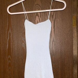 Baby blue mini dress